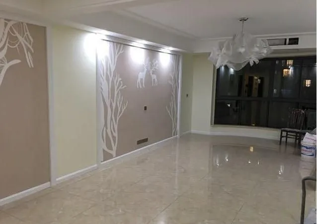 130㎡現代簡約裝修，墻面刮的硅藻泥環保又實用