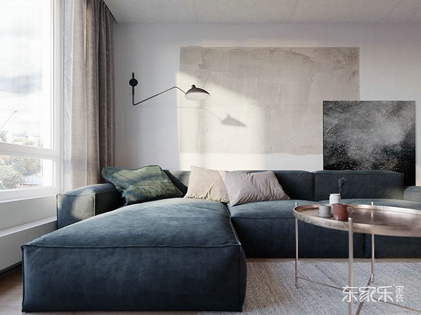 長沙三一街區112平米簡歐風格裝修案例