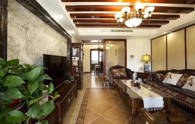 130㎡異域東南亞風(fēng)格裝修案例，讓生活變成度假