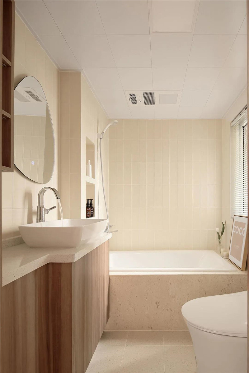 118㎡現代簡約三居室，全屋奶油色裝飾，溫柔優雅恬靜舒適