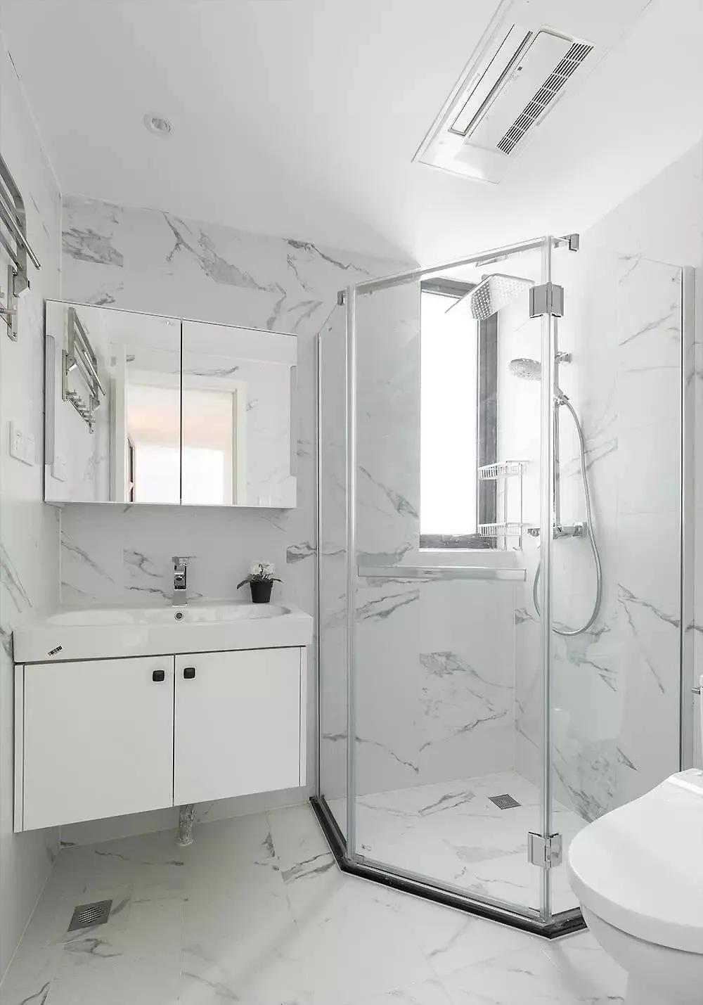 84㎡簡約北歐風格新房裝修，精致清新小兩室