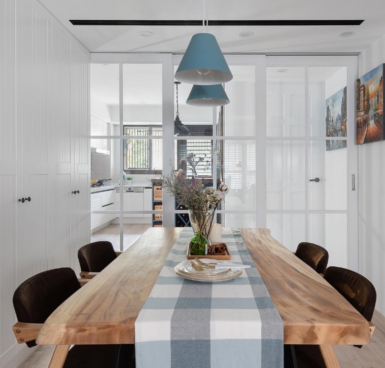 124平北歐風，呈現出令人感覺舒適的氣氛