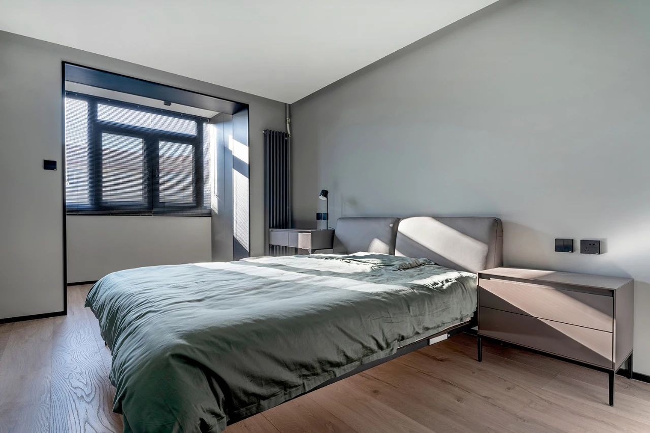 98平現代風格大平層裝修，戶型通透