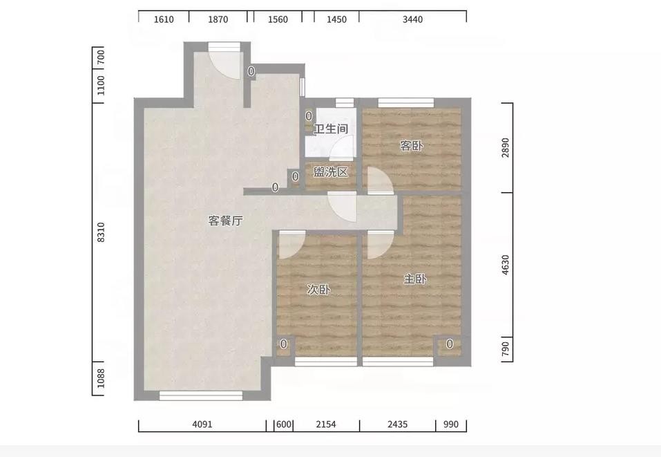 109平現(xiàn)代簡約裝修，灰色格調(diào)彰顯大氣