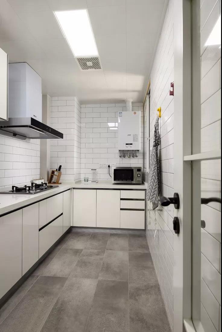 88㎡簡約北歐風格新房裝修，小兩室裝修案例