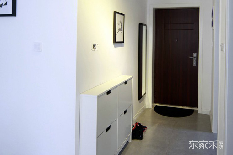 長沙時代傾城85平米現代簡約風格裝修案例