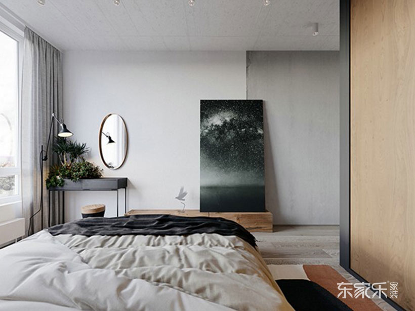 長沙三一街區112平米簡歐風格裝修案例