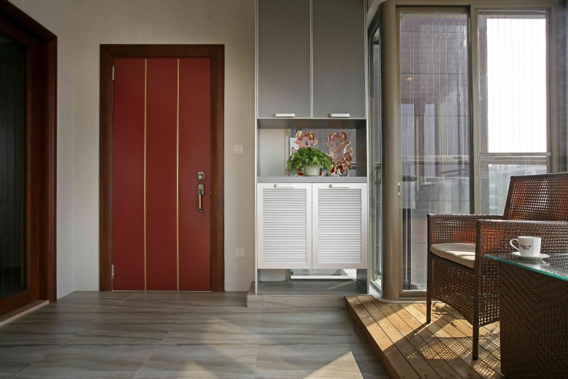 湘潭萊茵城145平米現代風格裝修案例