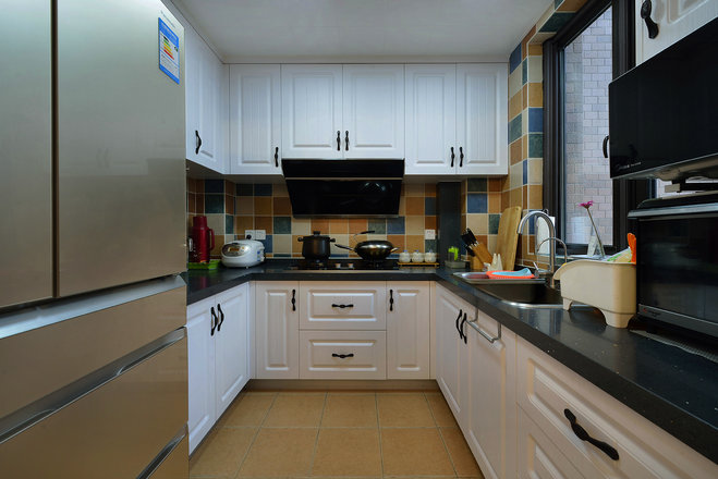 湘潭綠地145平米現(xiàn)代美式風格裝修案例