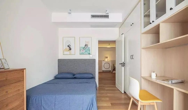 100㎡三居室北歐風裝修，原木搭配暖色調讓家溫馨