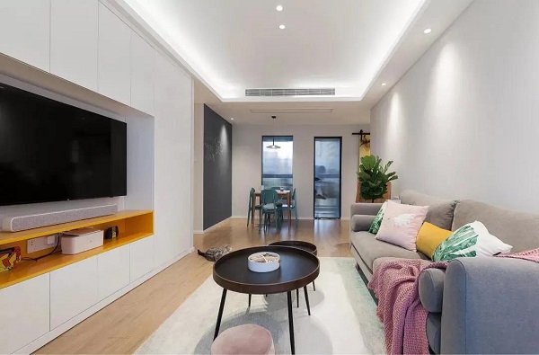 76㎡緊湊二房北歐風(fēng)設(shè)計，精致高級真時尚