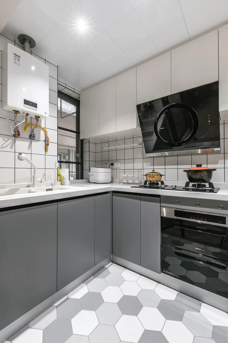 108平米現代簡約效果圖，不做電視墻裝修效果一樣好