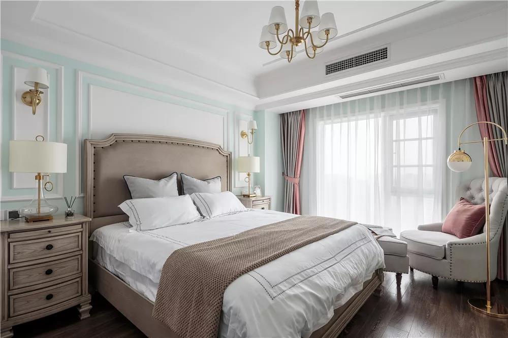 125平方美式裝修風格案例介紹，淺色為主，低調輕奢！