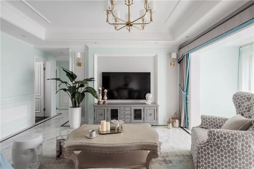 125平方美式裝修風格案例介紹，淺色為主，低調輕奢！