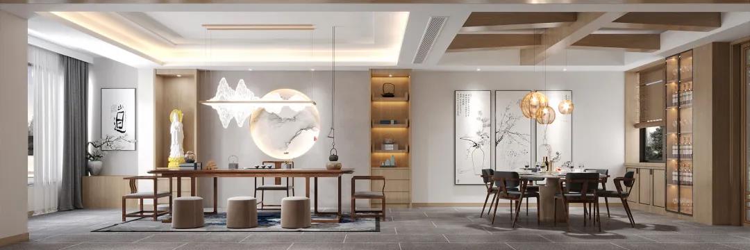 新中式風(fēng)格裝修案例 | 國(guó)人的新風(fēng)尚！