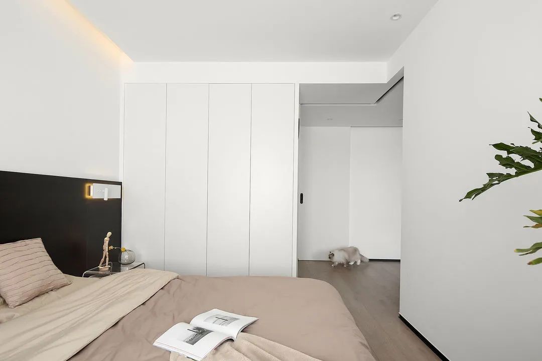 80平現代兩房裝修，溫馨簡單家裝案例