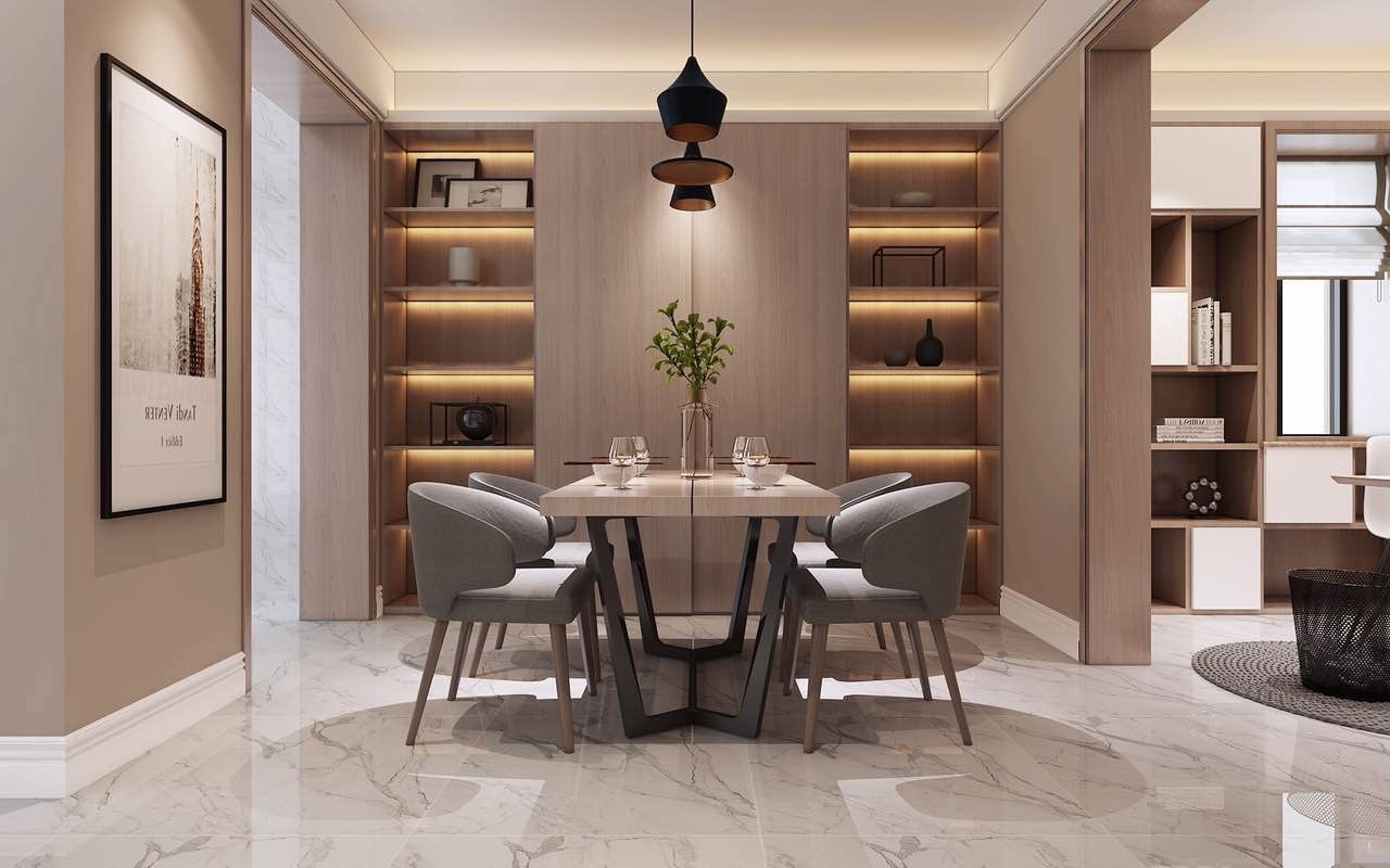 118現(xiàn)代三房裝修，現(xiàn)代原木風少女心滿滿