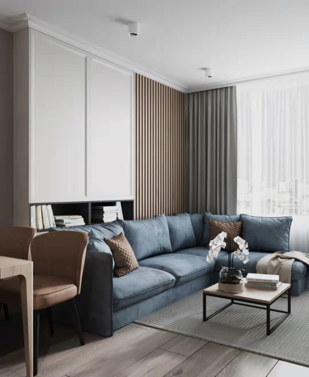 120平混搭四房裝修，理性的生活理念