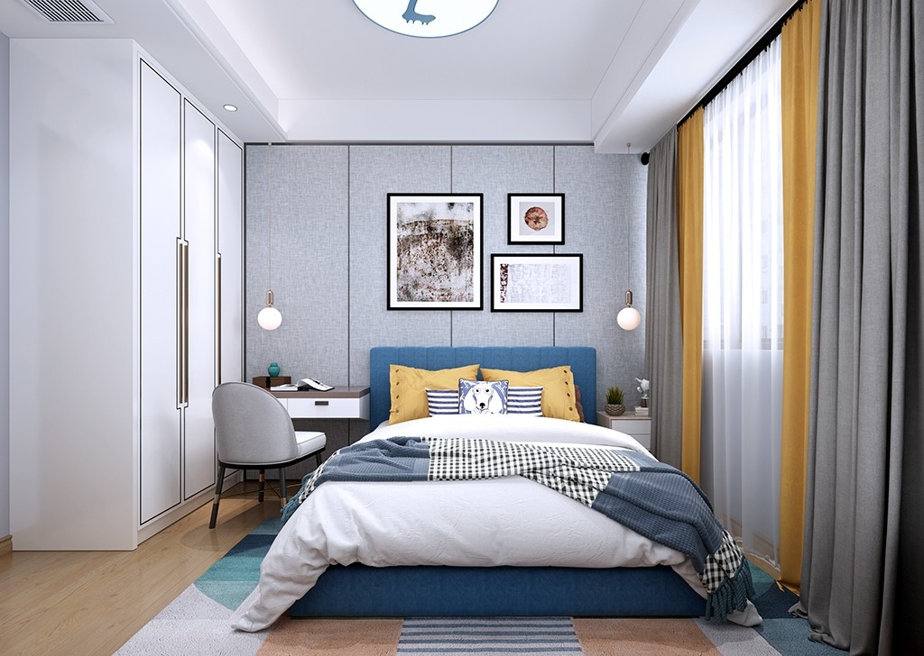 122平現代四房裝修，空間舒服而優雅