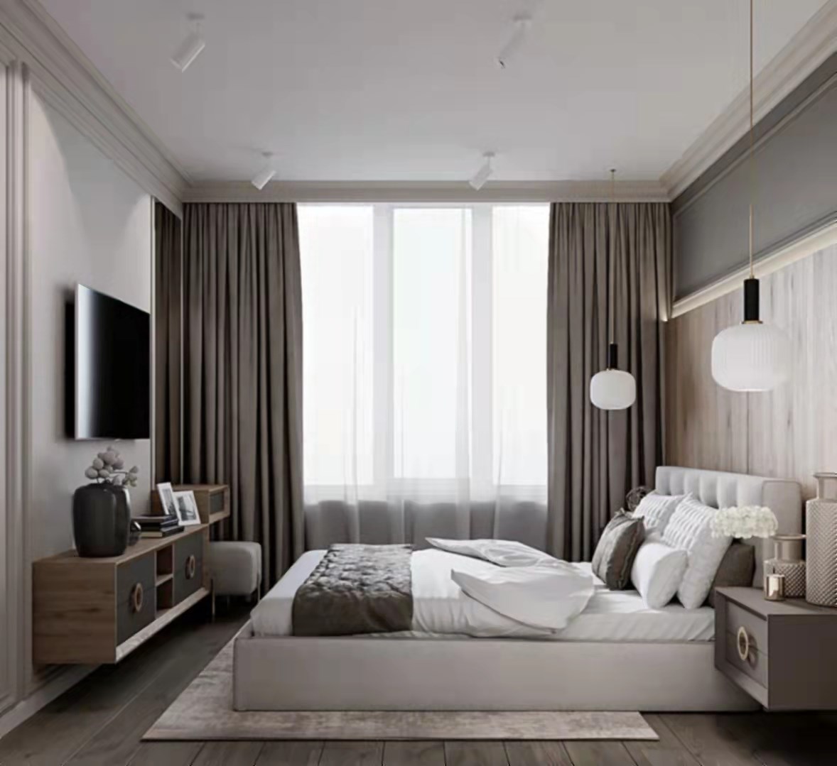 120平混搭四房裝修，理性的生活理念