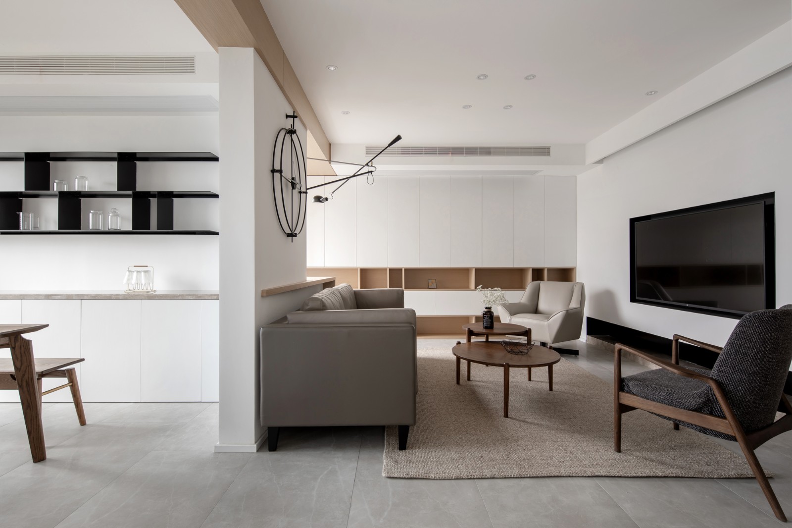 110平小四房簡約裝修風格，化繁為簡