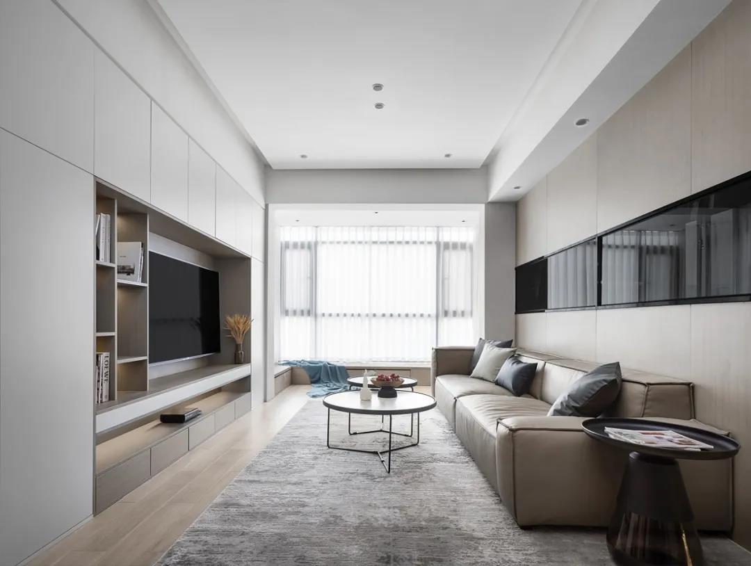 106㎡現(xiàn)代風(fēng)格裝修，收納柜設(shè)計太強(qiáng)了！