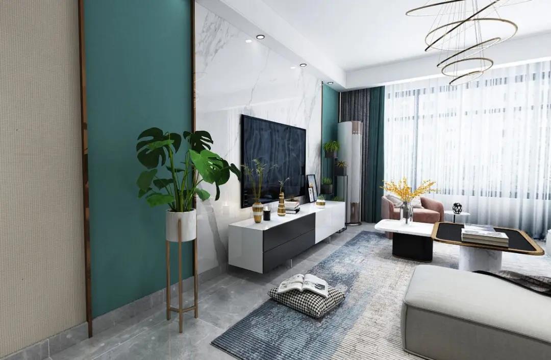 110㎡現代風格，品味溫潤有度的質感生活