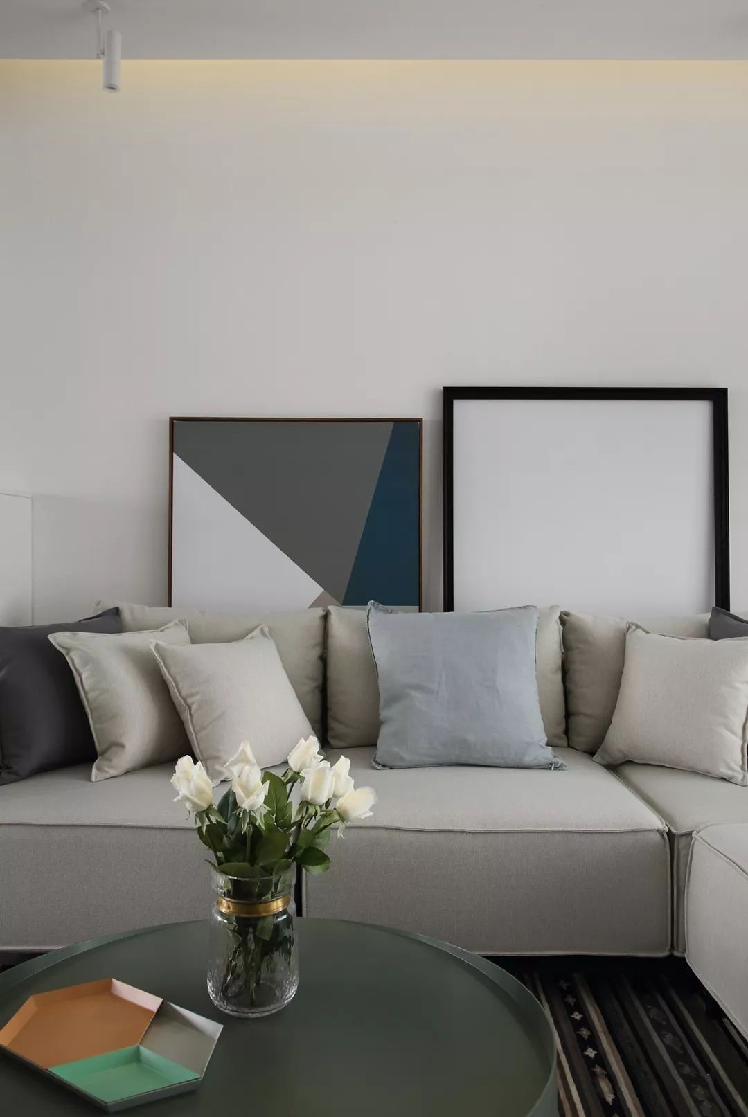 和順府-122㎡極簡北歐風三居，簡潔大氣、清爽舒適！