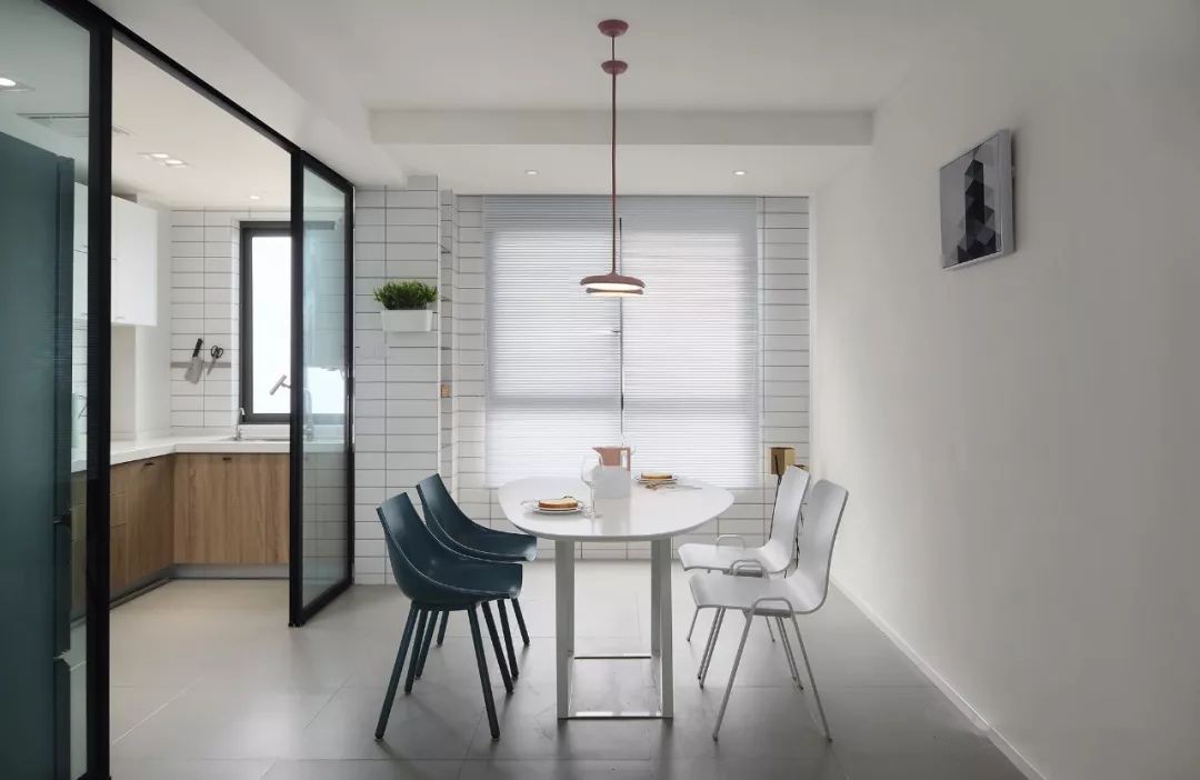 和順府-122㎡極簡北歐風三居，簡潔大氣、清爽舒適！