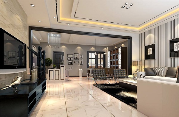 后現代裝修風格效果圖