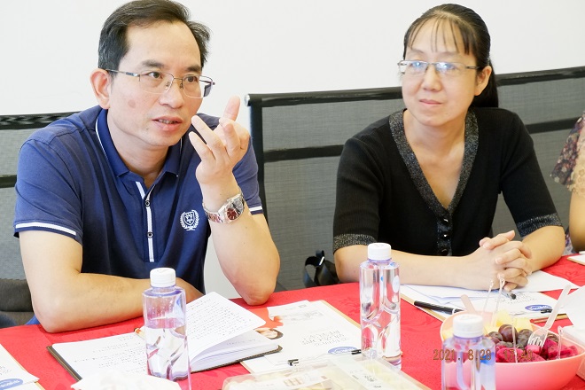 張校長(zhǎng)、夏院長(zhǎng)分別做重要講話